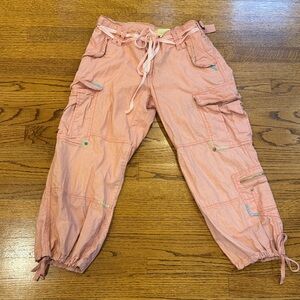 Women’s Miss Me Light Pink Cargo Pants M Vintage